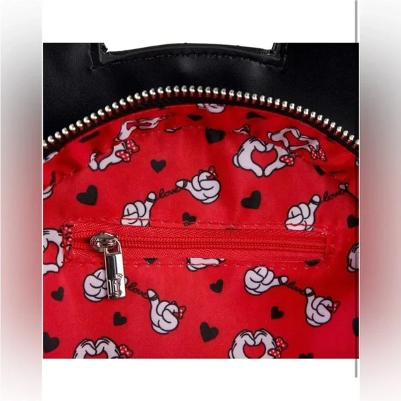 Mickey & Minnie Mouse Disney Lounge fly backpack - Picture 4 of 6